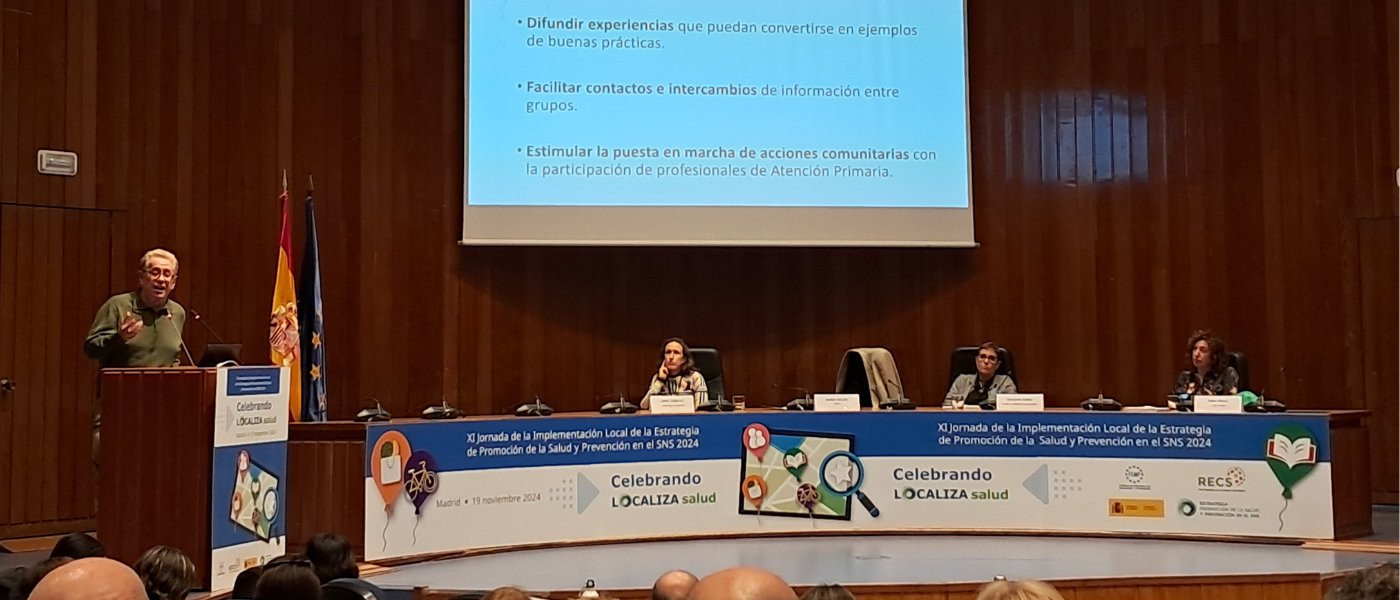 La Red de Actividades Comunitarias del PACAP se integra en Localiza Salud